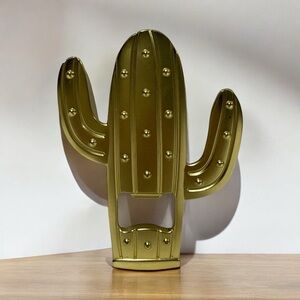 Cactus gold bottle opener